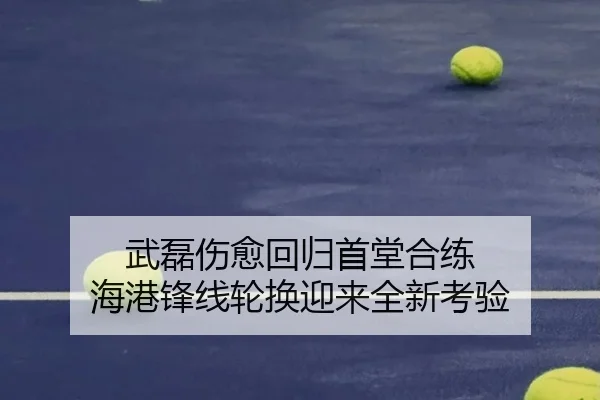 武磊伤愈回归首堂合练 海港锋线轮换迎来全新考验